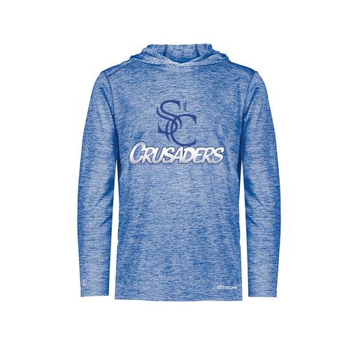 [CUS-DFW-CHGHOOD-PER-LSL-RYL-AS-LOGO1] Men's Charge Hoodie (Adult S, Royal, Logo 1)