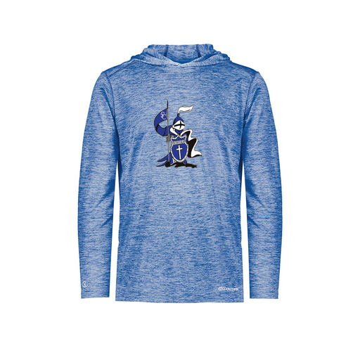 [FOLHCGRY-AS-LOGO2] Decker Men's Charge Hoodie (Adult S, Royal, Logo 2)